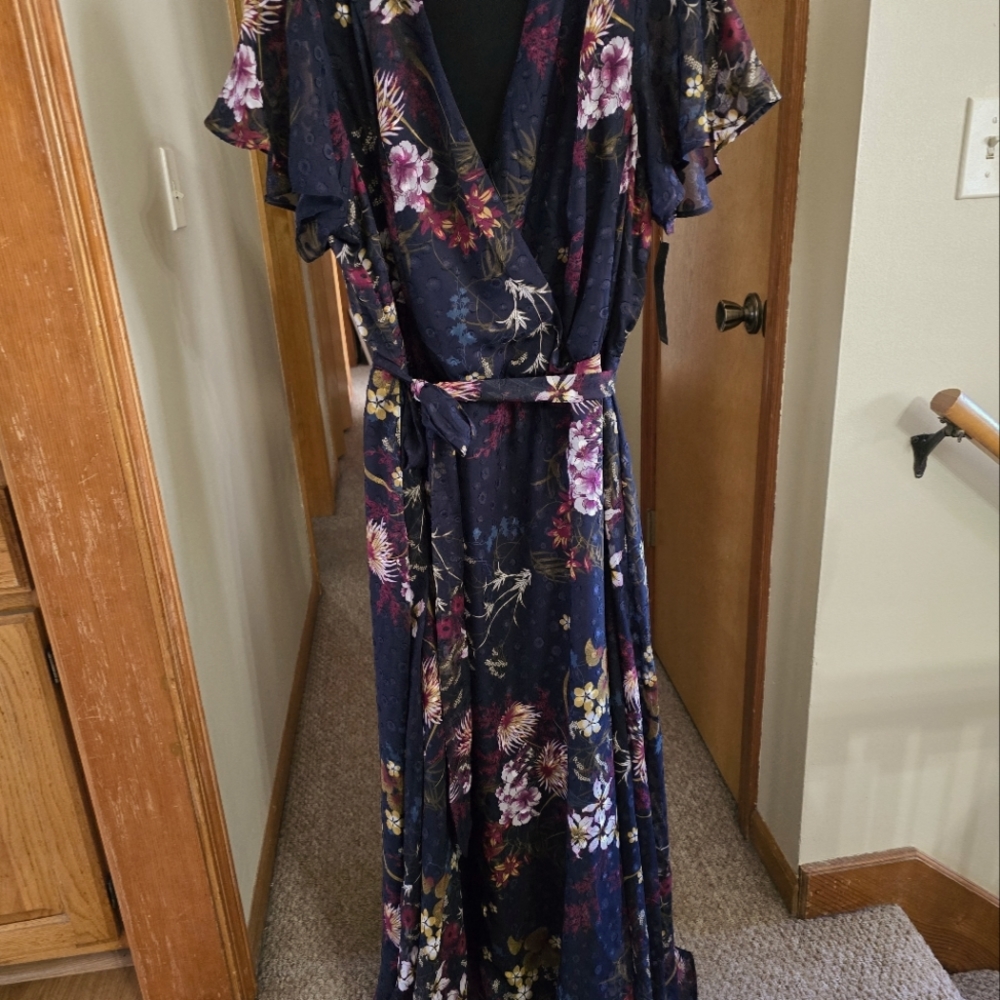 LONG NWT sz 18 beautiful Dress